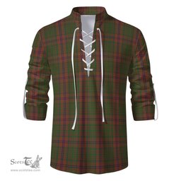ScotsTee Shop Scottish MacGillivray Hunting Clan Tartan Mens Scottish Jacobite Ghillie Casual Shirt