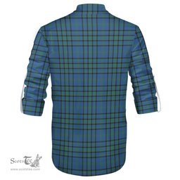 ScotsTee Shop Scottish Matheson Hunting Ancient Clan Crest Tartan Mens Scottish Jacobite Ghillie Casual Shirt