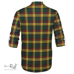 ScotsTee Shop Scottish MacMillan Old Modern Clan Tartan Mens Scottish Jacobite Ghillie Casual Shirt