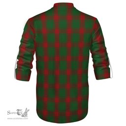 ScotsTee Shop Scottish Middleton Clan Tartan Mens Scottish Jacobite Ghillie Casual Shirt