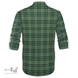 ScotsTee Shop Scottish MacDonald Lord of the Isles Hunting Clan Tartan Mens Scottish Jacobite Ghillie Casual Shirt