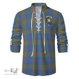 ScotsTee Shop Scottish Stewart of Appin Hunting Ancient Clan Crest Tartan Mens Scottish Jacobite Ghillie Casual Shirt