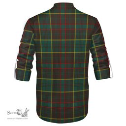 ScotsTee Shop Scottish Ontario Province Canada Clan Tartan Mens Scottish Jacobite Ghillie Casual Shirt