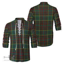 ScotsTee Shop Scottish Ontario Province Canada Clan Tartan Mens Scottish Jacobite Ghillie Casual Shirt