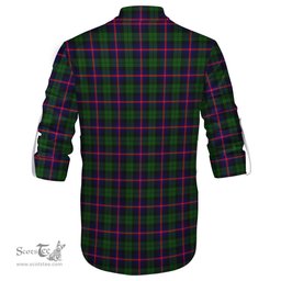 ScotsTee Shop Scottish Urquhart Modern Clan Tartan Mens Scottish Jacobite Ghillie Casual Shirt