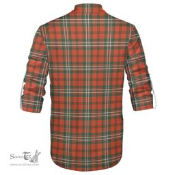 ScotsTee Shop Scottish Scott Ancient Clan Crest Tartan Mens Scottish Jacobite Ghillie Casual Shirt