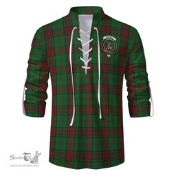 ScotsTee Shop Scottish Maxwell Hunting Clan Crest Tartan Mens Scottish Jacobite Ghillie Casual Shirt