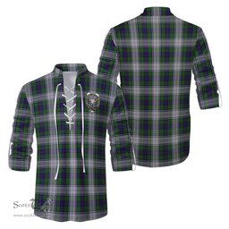 ScotsTee Shop Scottish Murray of Atholl Dress Clan Crest Tartan Mens Scottish Jacobite Ghillie Casual Shirt