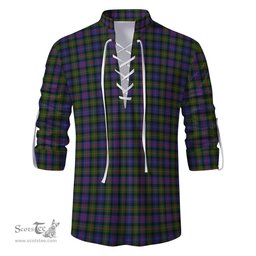 ScotsTee Shop Scottish Murray of Atholl Modern Clan Tartan Mens Scottish Jacobite Ghillie Casual Shirt