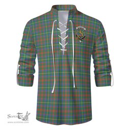 ScotsTee Shop Scottish MacKintosh Hunting Ancient Clan Crest Tartan Mens Scottish Jacobite Ghillie Casual Shirt