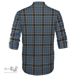 ScotsTee Shop Scottish MacTavish Dress Clan Tartan Mens Scottish Jacobite Ghillie Casual Shirt