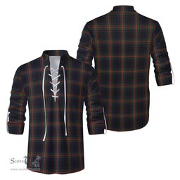ScotsTee Shop Scottish Watt Clan Tartan Mens Scottish Jacobite Ghillie Casual Shirt