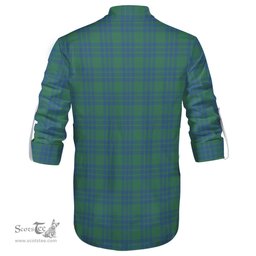 ScotsTee Shop Scottish Montgomery Ancient Clan Crest Tartan Mens Scottish Jacobite Ghillie Casual Shirt