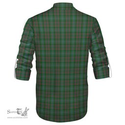 ScotsTee Shop Scottish Ralston USA Clan Tartan Mens Scottish Jacobite Ghillie Casual Shirt