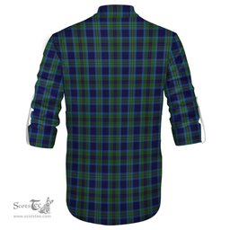 ScotsTee Shop Scottish Miller Clan Tartan Mens Scottish Jacobite Ghillie Casual Shirt