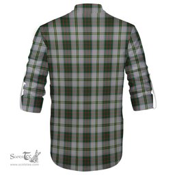 ScotsTee Shop Scottish Taylor Dress Clan Crest Tartan Mens Scottish Jacobite Ghillie Casual Shirt