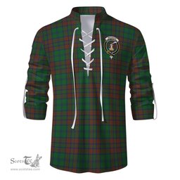 ScotsTee Shop Scottish Matheson Hunting Highland Clan Crest Tartan Mens Scottish Jacobite Ghillie Casual Shirt