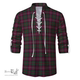ScotsTee Shop Scottish Stewart of Bute Hunting Clan Tartan Mens Scottish Jacobite Ghillie Casual Shirt
