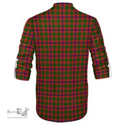 ScotsTee Shop Scottish Skene Modern Clan Tartan Mens Scottish Jacobite Ghillie Casual Shirt