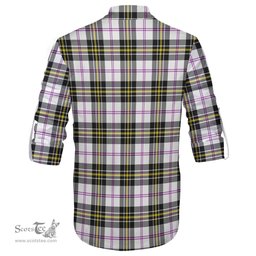 ScotsTee Shop Scottish MacPherson Dress Modern Clan Crest Tartan Mens Scottish Jacobite Ghillie Casual Shirt