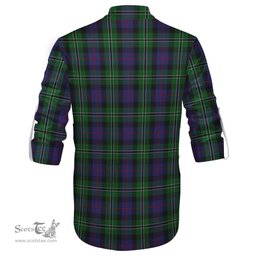 ScotsTee Shop Scottish Rose Hunting Clan Crest Tartan Mens Scottish Jacobite Ghillie Casual Shirt
