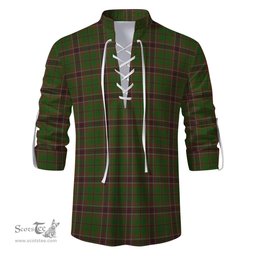 ScotsTee Shop Scottish Murphy Clan Tartan Mens Scottish Jacobite Ghillie Casual Shirt