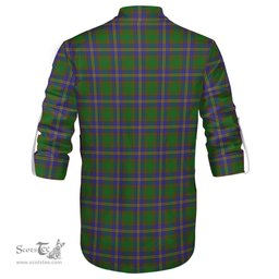 ScotsTee Shop Scottish Strange of Balkaskie Clan Tartan Mens Scottish Jacobite Ghillie Casual Shirt