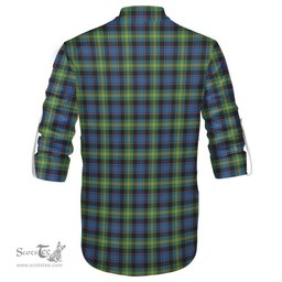 ScotsTee Shop Scottish Watson Ancient Clan Crest Tartan Mens Scottish Jacobite Ghillie Casual Shirt