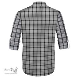 ScotsTee Shop Scottish Wallace Dress Clan Tartan Mens Scottish Jacobite Ghillie Casual Shirt