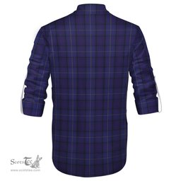 ScotsTee Shop Scottish Payne Clan Tartan Mens Scottish Jacobite Ghillie Casual Shirt