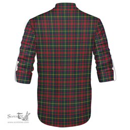 ScotsTee Shop Scottish MacIntosh Hunting Modern Clan Crest Tartan Mens Scottish Jacobite Ghillie Casual Shirt