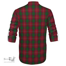 ScotsTee Shop Scottish Rattray Clan Tartan Mens Scottish Jacobite Ghillie Casual Shirt