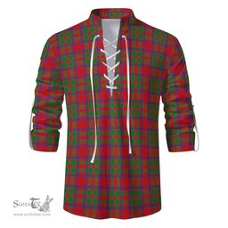ScotsTee Shop Scottish MacKintosh Modern Clan Tartan Mens Scottish Jacobite Ghillie Casual Shirt