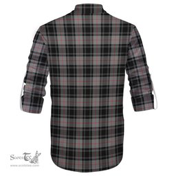 ScotsTee Shop Scottish Moffat Modern Clan Tartan Mens Scottish Jacobite Ghillie Casual Shirt