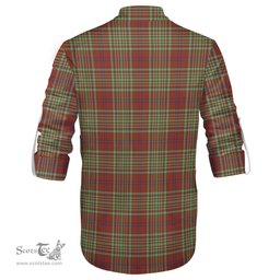 ScotsTee Shop Scottish MacGillivray Hunting Ancient Clan Tartan Mens Scottish Jacobite Ghillie Casual Shirt
