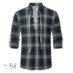 ScotsTee Shop Scottish Murray of Atholl Dress Clan Tartan Mens Scottish Jacobite Ghillie Casual Shirt