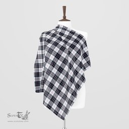 Scottish MacRae Dress Modern Tartan Scarf Womens Plaid Silk Scarves Scotstee Shop - Tartan Plaid - scotstee.com