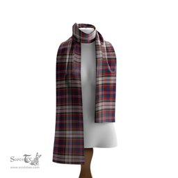 Scottish MacFarlane Dress Tartan Scarf Womens Plaid Silk Scarves Scotstee Shop - Tartan Plaid - scotstee.com