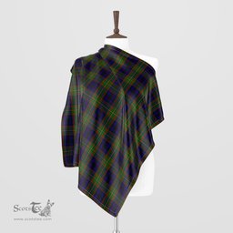 Scottish MacLeish Tartan Scarf Womens Plaid Silk Scarves Scotstee Shop - Tartan Plaid - scotstee.com