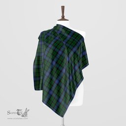 Scottish MacIntyre Tartan Scarf Womens Plaid Silk Scarves Scotstee Shop - Tartan Plaid - scotstee.com