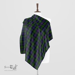 Scottish Murray of Atholl Tartan Scarf Womens Plaid Silk Scarves Scotstee Shop - Tartan Plaid - scotstee.com