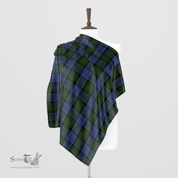 Scottish McFadzen #01 Tartan Scarf Womens Plaid Silk Scarves Scotstee Shop - Tartan Plaid - scotstee.com