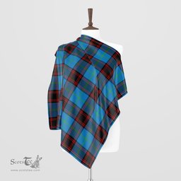 Scottish Wedderburn Tartan Scarf Womens Plaid Silk Scarves Scotstee Shop - Tartan Plaid - scotstee.com