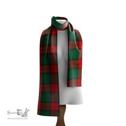 Scottish Stewart Atholl Modern Tartan Scarf Womens Plaid Silk Scarves Scotstee Shop - Tartan Plaid - scotstee.com