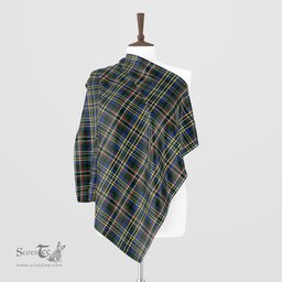 Scottish Scott Green Modern Tartan Scarf Womens Plaid Silk Scarves Scotstee Shop - Tartan Plaid - scotstee.com