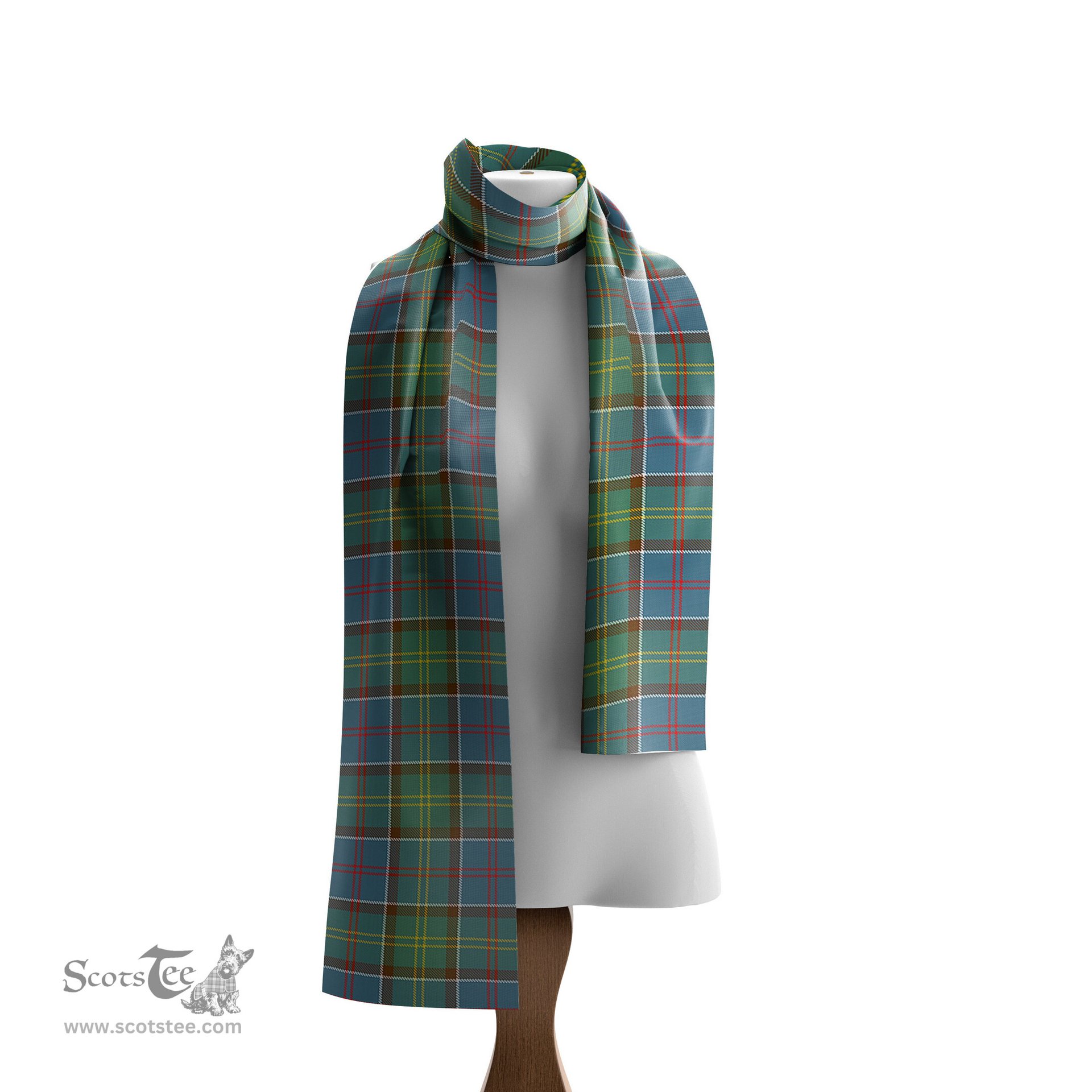 Scottish Whitelaw Tartan Scarf Womens Plaid Silk Scarves Scotstee Shop - Tartan Plaid - scotstee.com