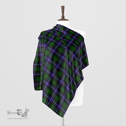 Scottish Russell Modern Tartan Scarf Womens Plaid Silk Scarves Scotstee Shop - Tartan Plaid - scotstee.com