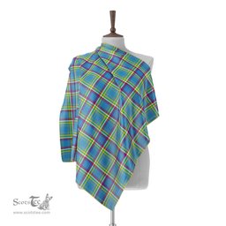 Scottish Yukon Territory Canada Tartan Scarf Womens Plaid Silk Scarves Scotstee Shop - Tartan Plaid - scotstee.com