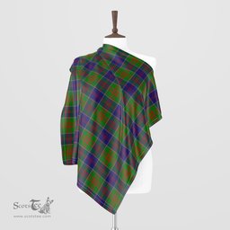 Scottish Stewart of Appin Hunting Modern Tartan Scarf Womens Plaid Silk Scarves Scotstee Shop - Tartan Plaid - scotstee.com