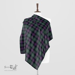 Scottish Rose Hunting Modern Tartan Scarf Womens Plaid Silk Scarves Scotstee Shop - Tartan Plaid - scotstee.com